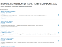 Tablet Screenshot of myhome-arjunacintaindonesia.blogspot.com