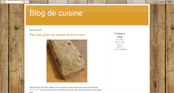 Desktop Screenshot of blogdecuisine.blogspot.com