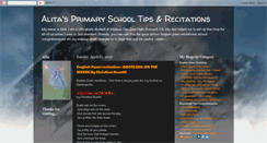 Desktop Screenshot of primaryschoolhelp.blogspot.com