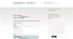 Desktop Screenshot of fabpretty-search.blogspot.com