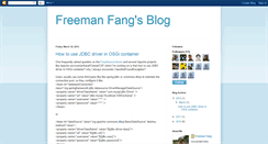 Desktop Screenshot of freemanfang.blogspot.com