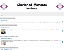 Tablet Screenshot of cherishedmomentswi.blogspot.com