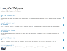 Tablet Screenshot of carswallpaperluxury.blogspot.com