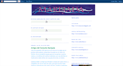 Desktop Screenshot of conjuntomarejada.blogspot.com