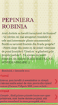 Mobile Screenshot of pepinierarobinia.blogspot.com