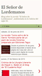 Mobile Screenshot of elsenordelordemanos.blogspot.com