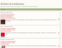 Tablet Screenshot of elsenordelordemanos.blogspot.com