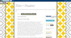 Desktop Screenshot of dolceanddecadence.blogspot.com