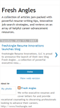 Mobile Screenshot of freshangleresumes.blogspot.com