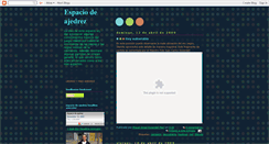 Desktop Screenshot of caissajedrez.blogspot.com