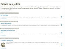 Tablet Screenshot of caissajedrez.blogspot.com