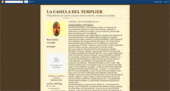 Desktop Screenshot of lacasilladeltemplier.blogspot.com