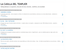 Tablet Screenshot of lacasilladeltemplier.blogspot.com