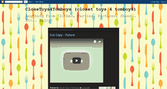 Desktop Screenshot of closetoys4tomboys.blogspot.com