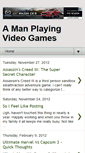 Mobile Screenshot of amanplayingvideogames.blogspot.com