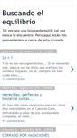 Mobile Screenshot of buscandoelequilibrio.blogspot.com
