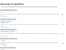 Tablet Screenshot of buscandoelequilibrio.blogspot.com