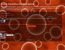 Tablet Screenshot of perfect-painkillers-for-shin-splints.blogspot.com