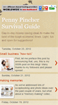 Mobile Screenshot of pennypinchersurvivalguide.blogspot.com