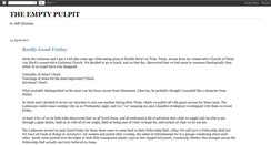 Desktop Screenshot of emptypulpit.blogspot.com