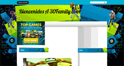 Desktop Screenshot of 30family.blogspot.com