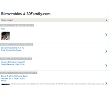 Tablet Screenshot of 30family.blogspot.com