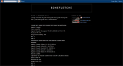 Desktop Screenshot of bonefletche.blogspot.com