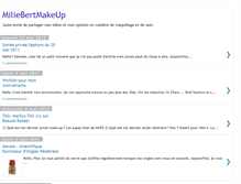 Tablet Screenshot of miliebertmakeup.blogspot.com