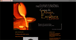 Desktop Screenshot of cursodibujoyesculturaenbroncepriego.blogspot.com