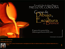 Tablet Screenshot of cursodibujoyesculturaenbroncepriego.blogspot.com