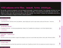 Tablet Screenshot of beauteformeastucesfilles.blogspot.com