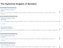 Tablet Screenshot of hashemitekingdomofboredom.blogspot.com