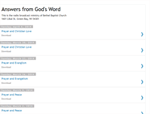 Tablet Screenshot of answersfromgodsword.blogspot.com