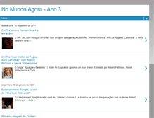 Tablet Screenshot of nomundoagora.blogspot.com