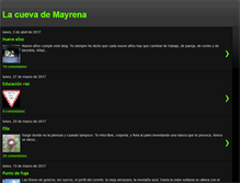 Tablet Screenshot of cuevamayrena.blogspot.com