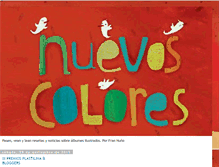 Tablet Screenshot of nuevoscolores-albumesilustrados.blogspot.com