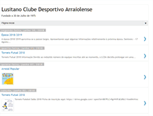 Tablet Screenshot of lusitano-arraiolense.blogspot.com
