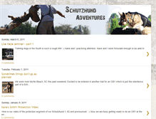 Tablet Screenshot of i-schutzhund.blogspot.com