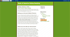 Desktop Screenshot of bankofamericaonlinebanking101.blogspot.com