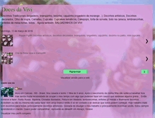 Tablet Screenshot of docesdavivi.blogspot.com