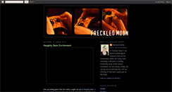 Desktop Screenshot of freckledmoon.blogspot.com