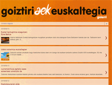 Tablet Screenshot of goiztiri.blogspot.com