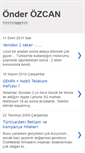 Mobile Screenshot of onderozcan.blogspot.com