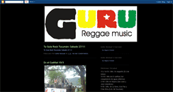 Desktop Screenshot of gurureggae.blogspot.com