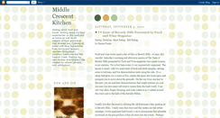 Desktop Screenshot of middlecrescentkitchen.blogspot.com