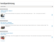 Tablet Screenshot of kerdipanbintang.blogspot.com