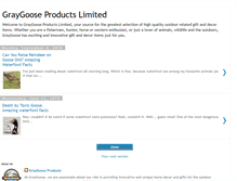 Tablet Screenshot of graygooseproducts.blogspot.com