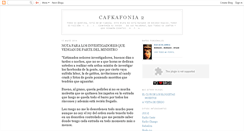 Desktop Screenshot of cafkafono2.blogspot.com