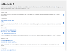 Tablet Screenshot of cafkafono2.blogspot.com