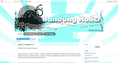 Desktop Screenshot of bandungholics.blogspot.com